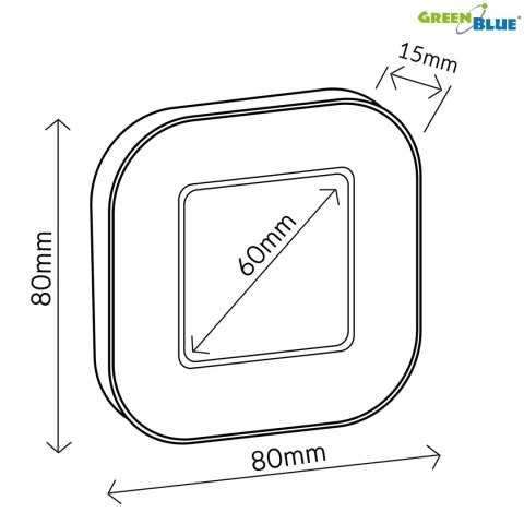 GB524 46005 CYFROWY TIMER STO PER MINUTNIK MAGNETYCZNY Z DOTYKOWYM EKRANEM GB524 46005 CYFROWY TIMER STO PER MINUTNIK MAGNETYCZNY Z DOTYKOWYM EKRANEM