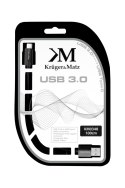 KABEL USB WTYK 3.0 - WTYK TY PU C 5 GB PS 1 M KRUGER&MATZ