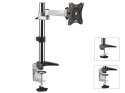 MC-717 44495 UCHWYT BIURKOWY DO MONITORA LCD 8KG MAx VESA 100x100 ALUMINIOWY