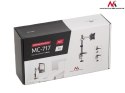 MC-717 44495 UCHWYT BIURKOWY DO MONITORA LCD 8KG MAx VESA 100x100 ALUMINIOWY