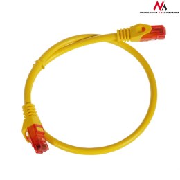 MCTV-300 Y 47260 PRZEWÓD KABEL  PATCHCORD UTP CAT6 WTYK-WTYK 0,5M ŻÓŁTY
