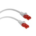 MCTV-301 W 47265 PRZEWÓD KABEL  PATCHCORD UTP CAT6 WTYK-WTYK 1M BIAŁY
