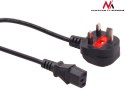 MCTV-806 42160 KABEL ZASILAJĄCY 3  PIN 1,5M WTYK GB