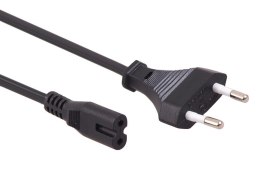 MCTV-810 42165 KABEL ZASILAJĄCY ÓSEMKA 2  PIN 3M WTYK EU