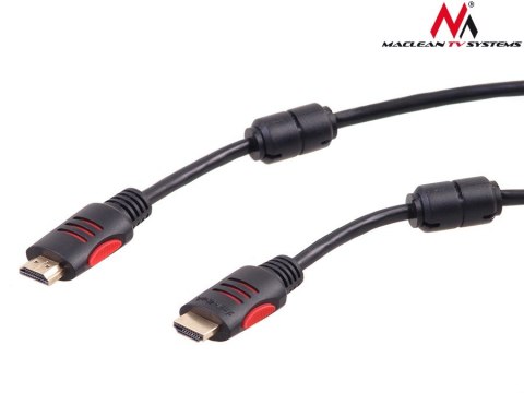 MCTV-813 42188 PRZEWÓD KABEL HDMI-HDMI 3M V1.4 30AWG Z FILTRAMI FERRYTOWYMI MCTV-813 42188 PRZEWÓD KABEL HDMI-HDMI 3M V1.4 30AWG Z FILTRAMI FERRYTOWYMI