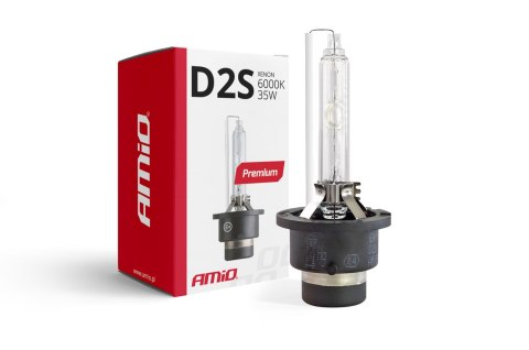 ŻARÓWKA KSENONOWA ŻARNIK xENON D2S 6000K AMIO PREMIUM AMIO-01976 ŻARÓWKA KSENONOWA ŻARNIK xENON D2S 6000K AMIO PREMIUM AMIO-01976