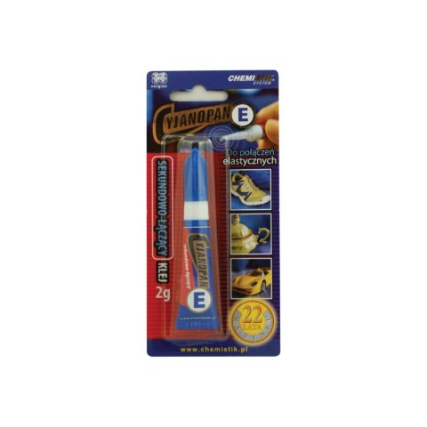 42001 KLEJ CYJANO PAN 2G DO POŁĄCZEŃ ELASTYCZNYCH E 42001 KLEJ CYJANO PAN 2G DO POŁĄCZEŃ ELASTYCZNYCH E
