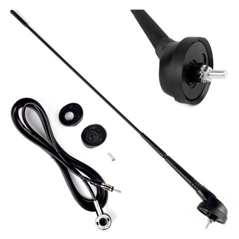 ANTENA SAMOCHODOWA 40 CM ANT06 AMIO-01297 ANTENA SAMOCHODOWA 40 CM ANT06 AMIO-01297