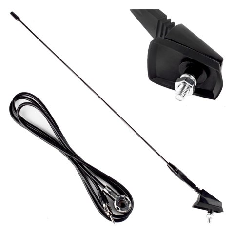 ANTENA SAMOCHODOWA 41 CM 5 MM ADA PTER ANT01 AMIO-01048 ANTENA SAMOCHODOWA 41 CM 5 MM ADA PTER ANT01 AMIO-01048