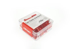 BEZ PIECZNIKI SAMOCHODOWE STANDARD  PUDEŁKO 50 SZT. 10A AMIO-01334