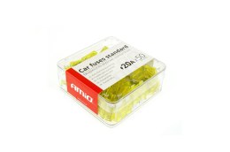 BEZ PIECZNIKI SAMOCHODOWE STANDARD  PUDEŁKO 50 SZT. 20A AMIO-01336