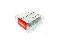 BEZ PIECZNIKI SAMOCHODOWE STANDARD  PUDEŁKO 50 SZT. 25A AMIO-01337