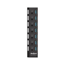 HUB USB 3.0 7  PORTOWY REBEL