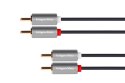 KABEL 2RCA-2RCA 1.8M KRUGER&MATZ BASIC