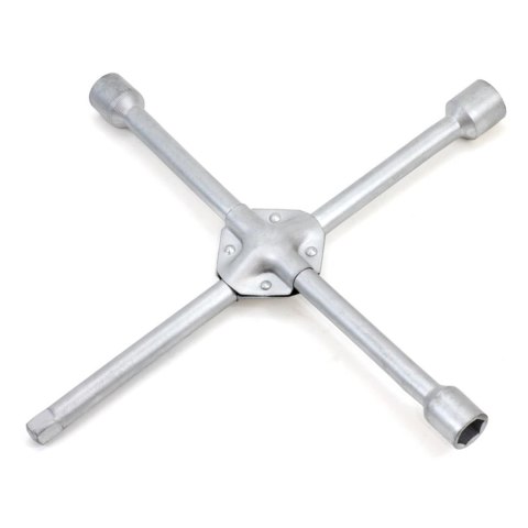KLUCZ SAMOCHODOWY DO KÓŁ KRZYŻAKOWY 17 MM 19 MM 21 MM 1/2" AMIO-01278