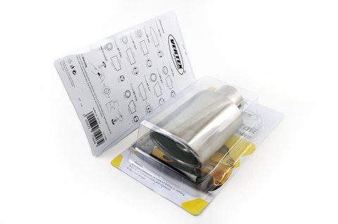 KOŃCÓWKA TŁUMIKA WYDECHU STAL NIERDZEWNA MT 003 CHROM AMIO-01303 KOŃCÓWKA TŁUMIKA WYDECHU STAL NIERDZEWNA MT 003 CHROM AMIO-01303