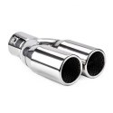KOŃCÓWKA TŁUMIKA WYDECHU STAL NIERDZEWNA MT 004 CHROM AMIO-01304