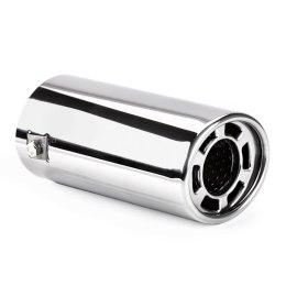 KOŃCÓWKA TŁUMIKA WYDECHU STAL NIERDZEWNA MT 006 CHROM AMIO-01306