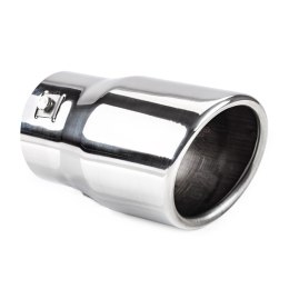 KOŃCÓWKA TŁUMIKA WYDECHU STAL NIERDZEWNA MT 007 CHROM AMIO-01307