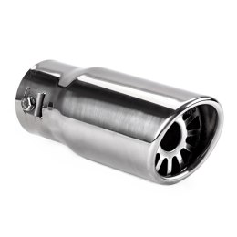 KOŃCÓWKA TŁUMIKA WYDECHU STAL NIERDZEWNA MT 011 CHROM AMIO-01311