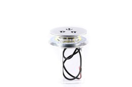 LAM PA OSTRZEGAWCZA BŁYSKOWA KOGUT 39 LED MAGNES R65 R10 12V 24V WAR11M AMIO-01500