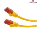 MCTV-301 Y 47267 PRZEWÓD KABEL  PATCHCORD UTP CAT6 WTYK-WTYK 1M ŻÓŁTY