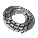 MCTV-687S 48458 OSŁONA MASKUJĄCA NA KABLE (20.4*22MM) 3M SREBNA S PIRALA