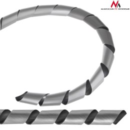 MCTV-687S 48458 OSŁONA MASKUJĄCA NA KABLE (20.4*22MM) 3M SREBNA S PIRALA