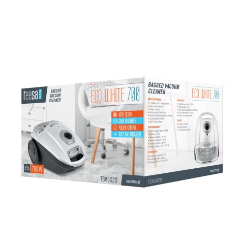 ODKURZACZ WORKOWY ECO WHITE 700 ODKURZACZ WORKOWY ECO WHITE 700