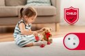 PRZEDŁUŻACZ SIECIOWY REBEL 3 GNIAZDA + 2 GNIAZDA USB, Z WYŁĄCZNIKIEM - 3M