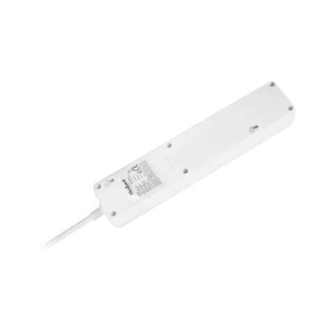 PRZEDŁUŻACZ SIECIOWY REBEL 3 GNIAZDA + 2 GNIAZDA USB Z WYŁACZNIKIEM - 5M PRZEDŁUŻACZ SIECIOWY REBEL 3 GNIAZDA + 2 GNIAZDA USB Z WYŁACZNIKIEM - 5M