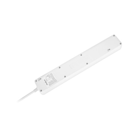 PRZEDŁUŻACZ SIECIOWY REBEL 5 GNIAZD + 2 GNIAZDA USB Z WYŁĄCZNIKIEM -1,5M PRZEDŁUŻACZ SIECIOWY REBEL 5 GNIAZD + 2 GNIAZDA USB Z WYŁĄCZNIKIEM -1,5M