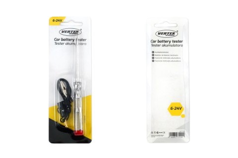 TESTER PRÓBNIK NA PIĘCIA 6V 12V 24V AMIO-01722 TESTER PRÓBNIK NA PIĘCIA 6V 12V 24V AMIO-01722