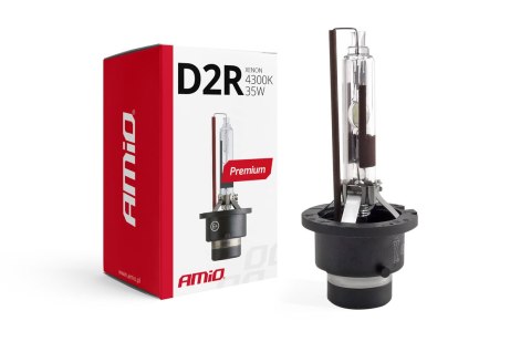 ŻARÓWKA KSENONOWA ŻARNIK xENON D2R 4300K AMIO PREMIUM AMIO-01970 ŻARÓWKA KSENONOWA ŻARNIK xENON D2R 4300K AMIO PREMIUM AMIO-01970