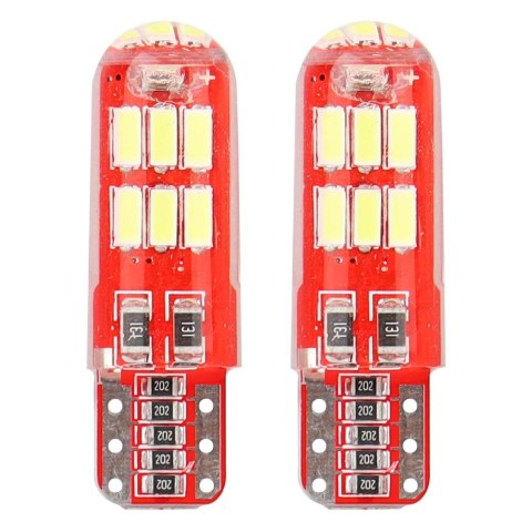 ŻARÓWKI LED CANBUS 15SMD 4014 T10E W5W SILCA WHITE 12V AMIO-01443 ŻARÓWKI LED CANBUS 15SMD 4014 T10E W5W SILCA WHITE 12V AMIO-01443