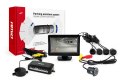 ZESTAW CZUJNIKÓW  PARKOWANIA TFT01 4,3" Z KAMERĄ HD-308-LED 4 SENSORY CZARNE