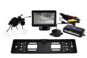 ZESTAW CZUJNIKÓW TFT01 4,3" Z KAMERĄ CAM-402 LED 4 SENSORY BIAŁE