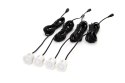 ZESTAW CZUJNIKÓW TFT01 4,3" Z KAMERĄ CAM-402 LED 4 SENSORY BIAŁE