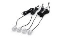 ZESTAW CZUJNIKÓW TFT01 4,3" Z KAMERĄ CAM-402 LED 4 SENSORY SREBRNE