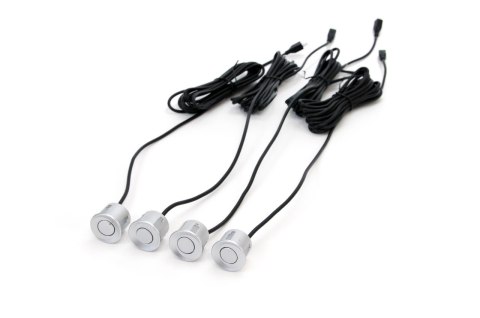 ZESTAW CZUJNIKÓW TFT01 4,3" Z KAMERĄ CAM-402 LED 4 SENSORY SREBRNE ZESTAW CZUJNIKÓW TFT01 4,3" Z KAMERĄ CAM-402 LED 4 SENSORY SREBRNE