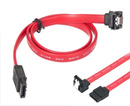 AK121D KABEL KĄTOWY SATA III 40 CM