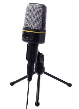 AK143C MIKROFON Z UCHWYTEM STATYW