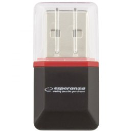 EA134K CZYTNIK KART MICRO SD USB CZARNY ES PERANZA