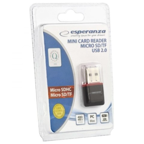 EA134K CZYTNIK KART MICRO SD USB CZARNY ES PERANZA EA134K CZYTNIK KART MICRO SD USB CZARNY ES PERANZA