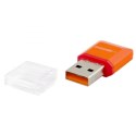 EA134O CZYTNIK KART MICRO SD USB  POMARAŃCZOWY ES PERANZA