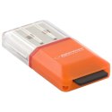 EA134O CZYTNIK KART MICRO SD USB  POMARAŃCZOWY ES PERANZA