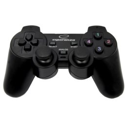EG102 GAME PAD PC USB WARRIOR CZARNY ES PERANZA