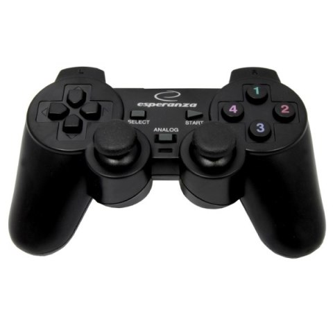 EG102 GAME PAD PC USB WARRIOR CZARNY ES PERANZA