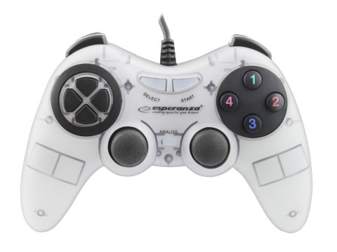 EGG105W GAME PAD PC USB FIGHTER BIAŁY ES PERANZA EGG105W GAME PAD PC USB FIGHTER BIAŁY ES PERANZA