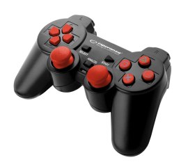 EGG106R GAME PAD PC/PS3/PS2 USB CORSAIR CZARNO-CZERWONY ES PERANZA